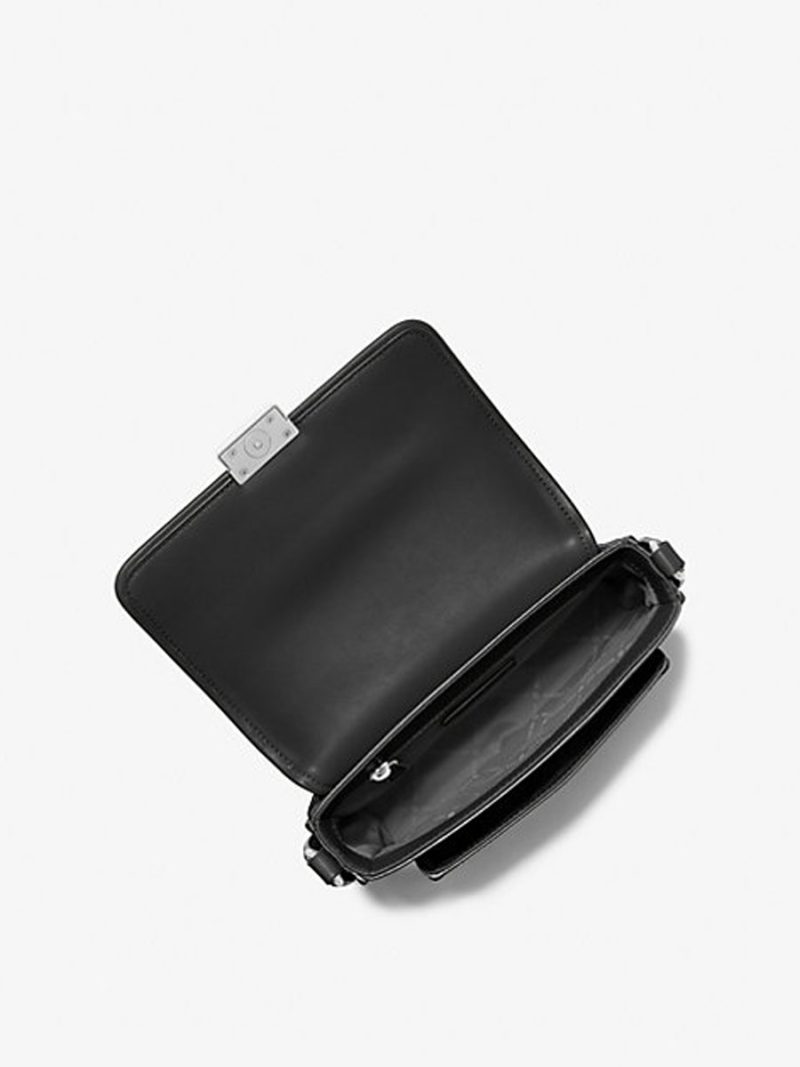 MICHAEL Michael Kors Bradshaw Medium Leather Messenger Bag - Image 2