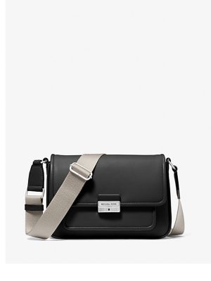 MICHAEL Michael Kors Bradshaw Medium Leather Messenger Bag