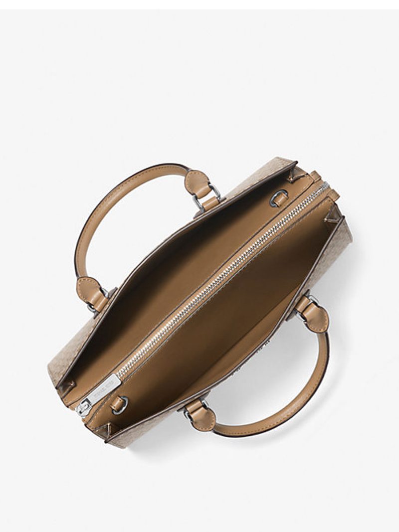 MICHAEL Michael Kors Sheila Medium Ombré Signature Logo Satchel - Image 2