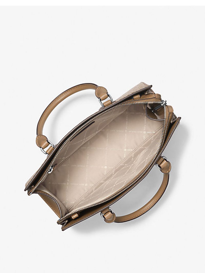 MICHAEL Michael Kors Sheila Medium Ombré Signature Logo Satchel - Image 3