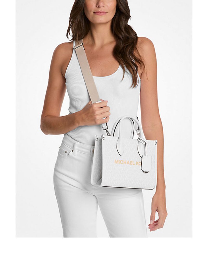 MICHAEL Michael Kors Mirella Small Signature Logo Crossbody Bag - Image 4
