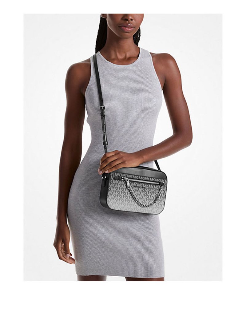 MICHAEL Michael Kors Jet Set Large Ombré Signature Logo Crossbody Body - Image 4