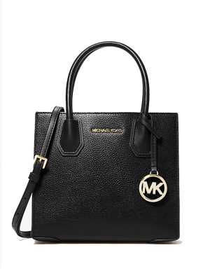 MICHAEL Michael Kors Mercer Medium Pebbled Leather Crossbody Bag