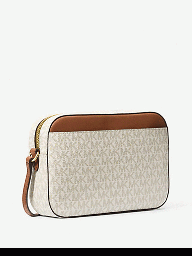MICHAEL Michael Kors Jet Set Large Logo Crossbody Bag - Image 3