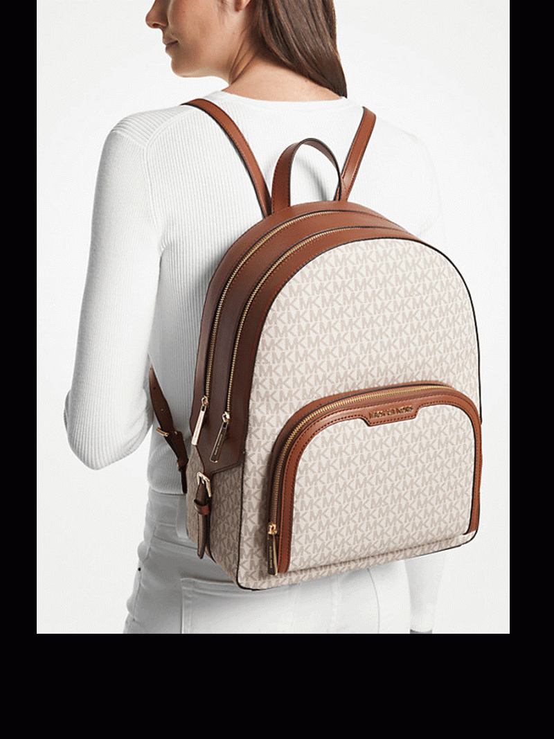 MICHAEL Michael Kors Jaycee Large Logo Backpack - Image 4