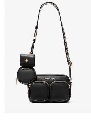 MICHAEL Michael Kors Jet Set Medium Leather Crossbody Bag with Case for Apple Airpods Pro®