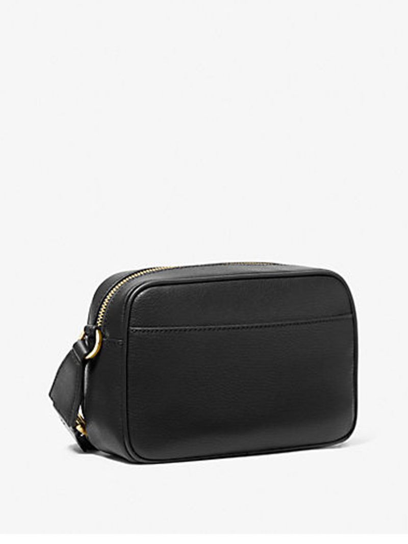 MICHAEL Michael Kors Jet Set Medium Leather Crossbody Bag with Case for Apple Airpods Pro® - Image 4
