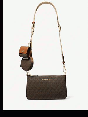 MICHAEL Michael Kors Jet Set Logo Crossbody Bag with Case for Apple Airpods Pro®