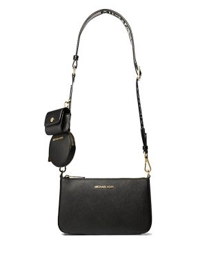 MICHAEL Michael Kors Jet Set Saffiano Leather Crossbody Bag with Case for Apple Airpods Pro®