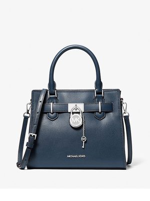 MICHAEL Michael Kors Hamilton Small Leather Satchel