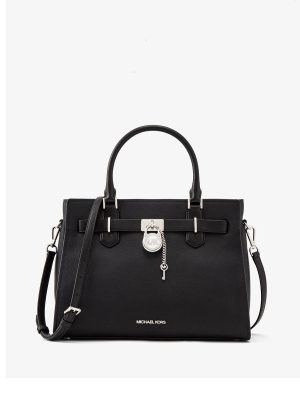 MICHAEL Michael Kors Hamilton Medium Leather Satchel