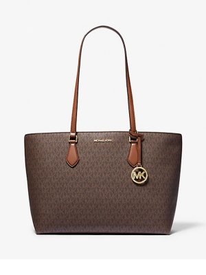 MICHAEL Michael Kors Sheila Large Signature Logo Tote Bag