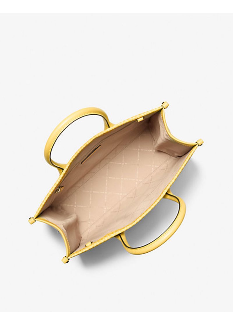 MICHAEL Michael Kors Mirella Medium Ombré Logo Tote Bag - Image 2