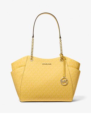 MICHAEL Michael Kors Jet Set Large Signature Logo Shoulder Bag