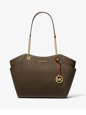 MICHAEL Michael Kors Jet Set Large Signature Logo Shoulder Bag
