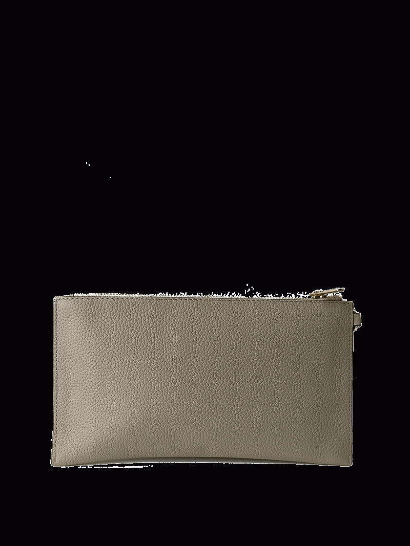 MICHAEL Michael Kors Jet Set Travel Large Pebbled Leather Pouch - Image 3