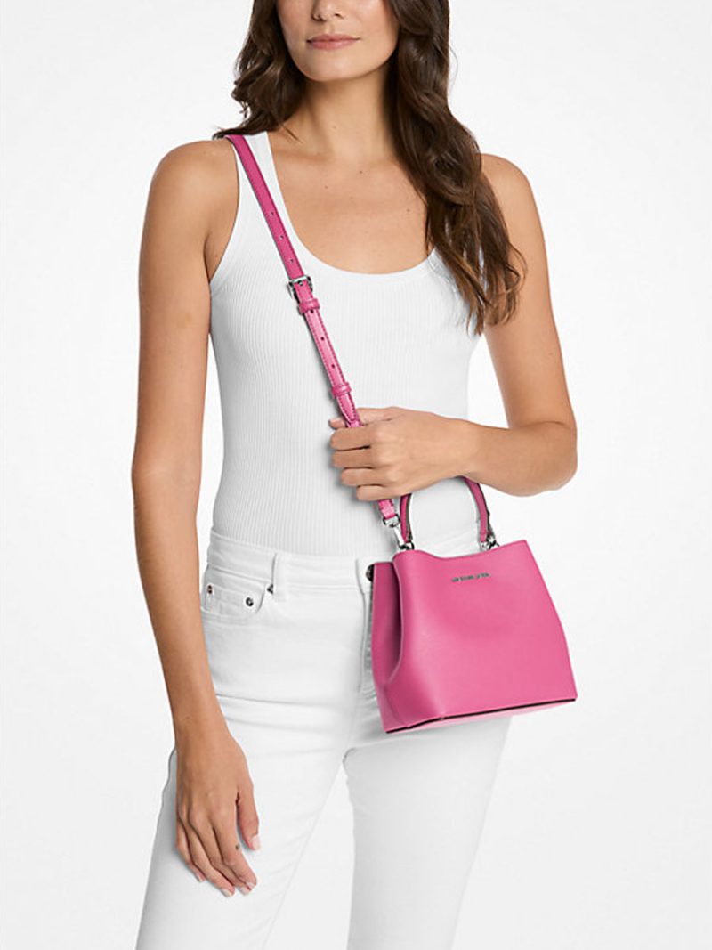 MICHAEL KORS Pratt Small Convertible Shoulder Bag - Image 3