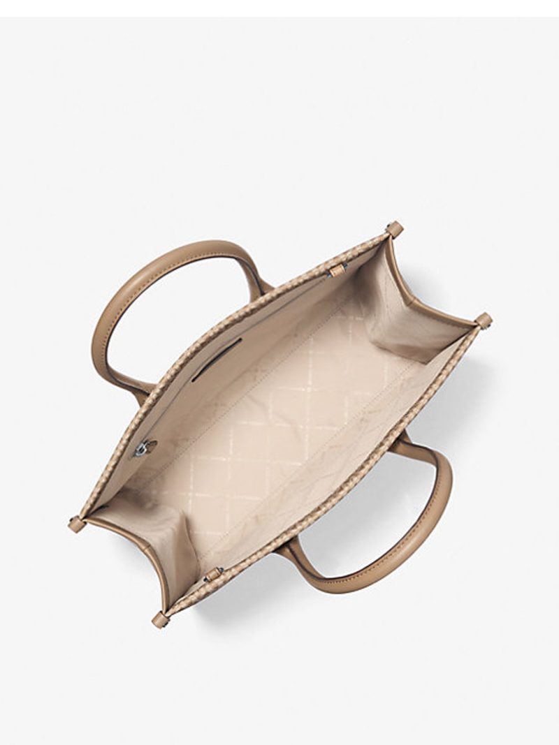 MICHAEL Michael Kors Mirella Medium Ombré Logo Tote Bag - Image 2