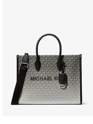 MICHAEL Michael Kors Mirella Medium Ombré Logo Tote Bag