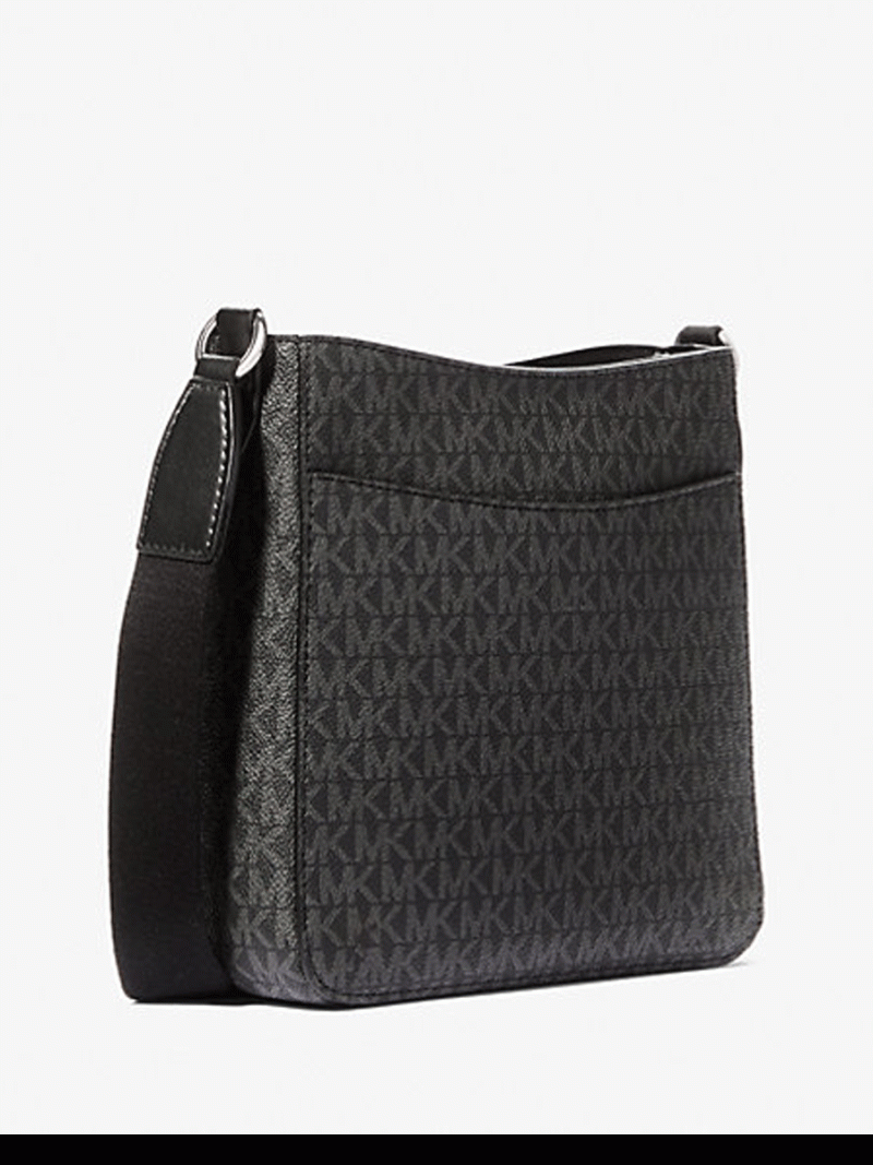 MICHAEL Michael Kors Jet Set Travel Small Signature Logo Messenger Bag - Image 3