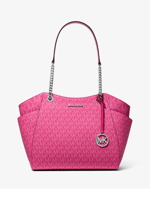 MICHAEL Michael Kors Jet Set Large Signature Logo Shoulder Bag