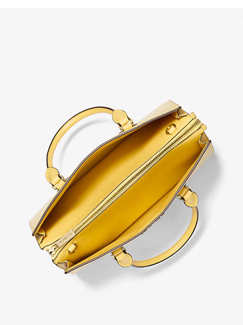 MICHAEL Michael Kors Sheila Medium Ombré Signature Logo Satchel - Image 3