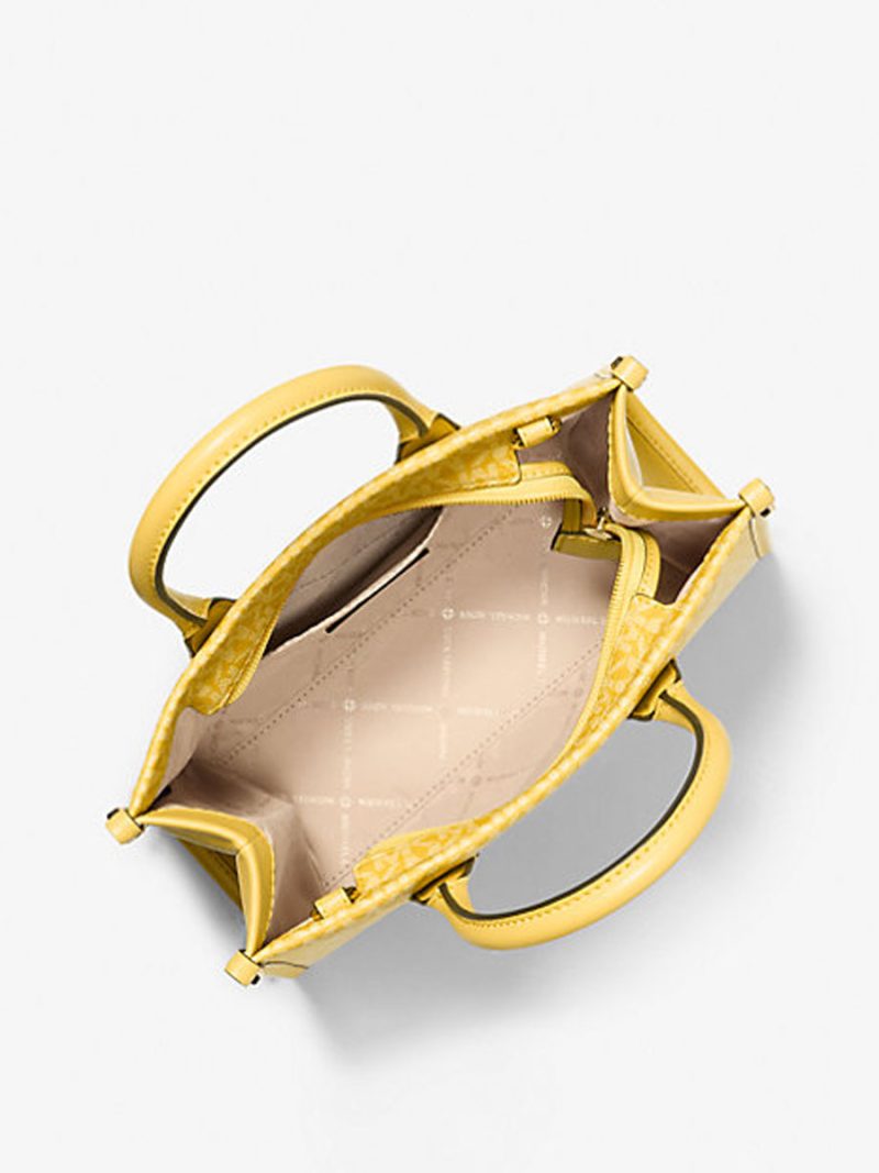 MICHAEL Michael Kors Mirella Small Ombré Signature Logo Crossbody Bag - Image 2