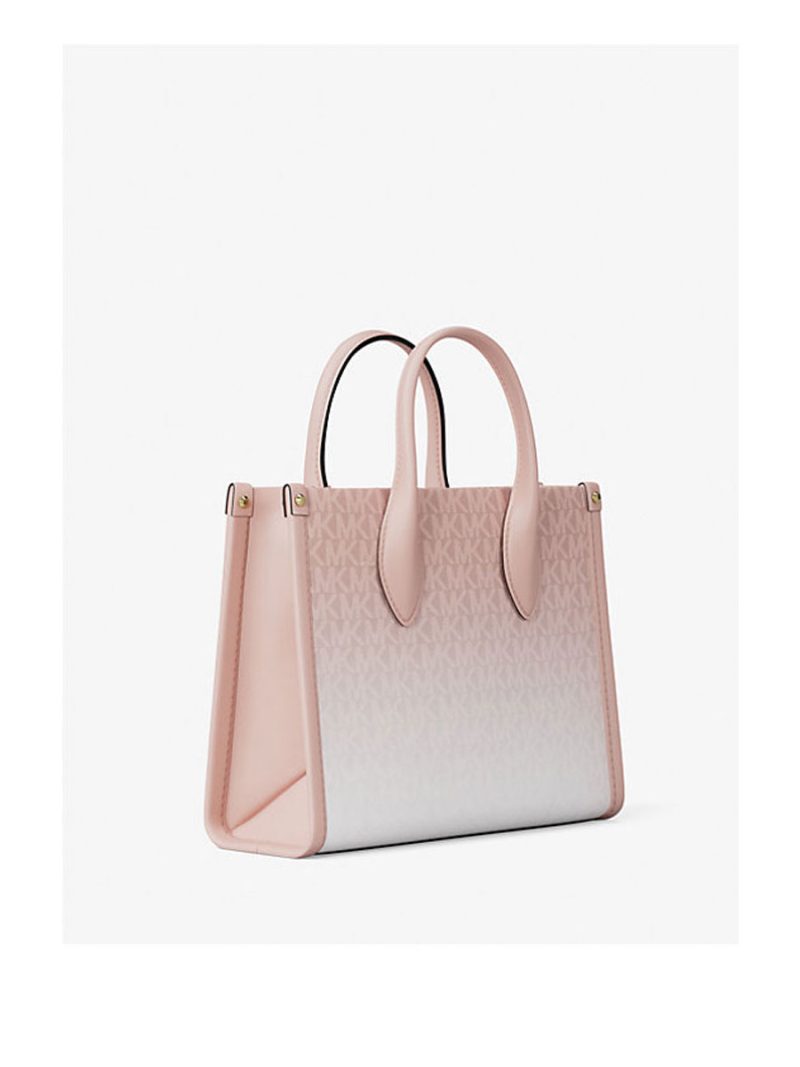 MICHAEL Michael Kors Mirella Small Ombré Signature Logo Crossbody Bag - Image 3