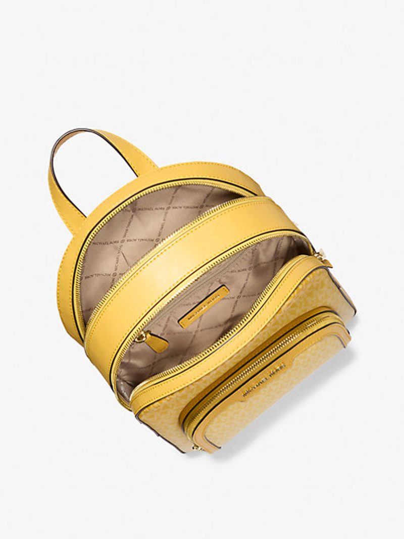 MICHAEL Michael Kors Jaycee Medium Ombré Signature Logo Backpack - Image 4