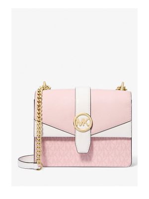 MICHAEL Michael Kors Greenwich Small Color-Block Signature Logo Crossbody Bag