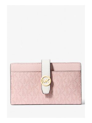 MICHAEL Michael Kors Greenwich Medium Signature Logo Wallet