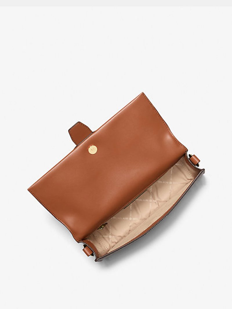 MICHAEL KORS Greenwich Medium Signature Logo Shoulder Bag - Image 2
