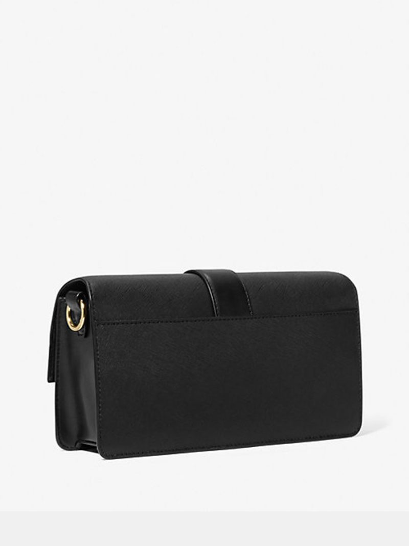MICHAEL KORS Greenwich Medium Saffiano Leather Shoulder Bag - Image 3