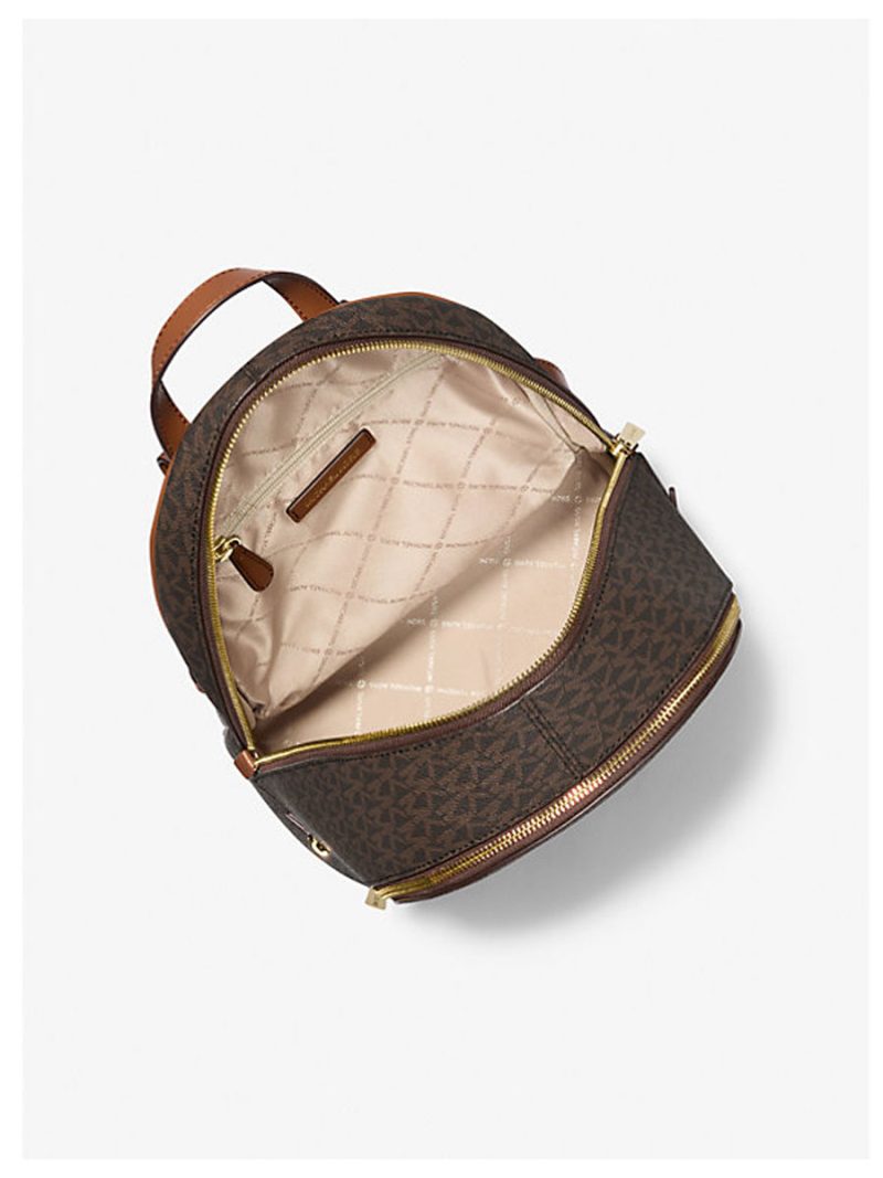 MICHAEL Michael Kors Rhea Medium Signature Logo Backpack - Image 2