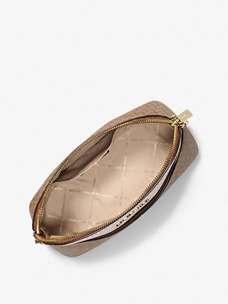 MICHAEL Michael Kors Jet Set Travel Medium Color-Block Signature Logo Crossbody Bag - Image 2