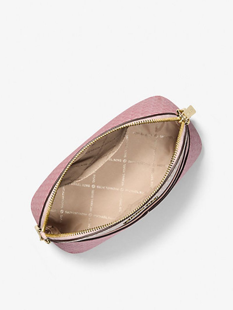 MICHAEL Michael Kors Jet Set Travel Medium Color-Block Signature Logo Crossbody Bag - Image 2