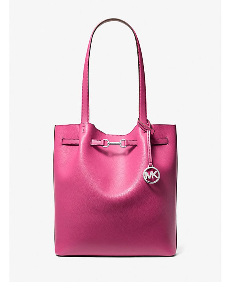 MICHAEL Michael Kors Carson Large Pebbled Leather Tote Bag