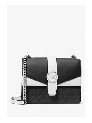 MICHAEL Michael Kors Greenwich Small Color-Block Signature Logo Crossbody Bag