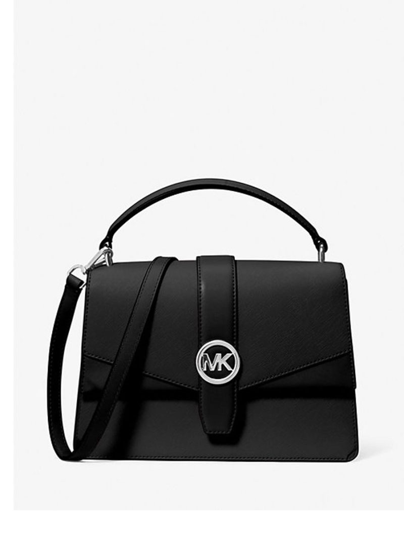MICHAEL Michael Kors Greenwich Medium Saffiano Leather Satchel