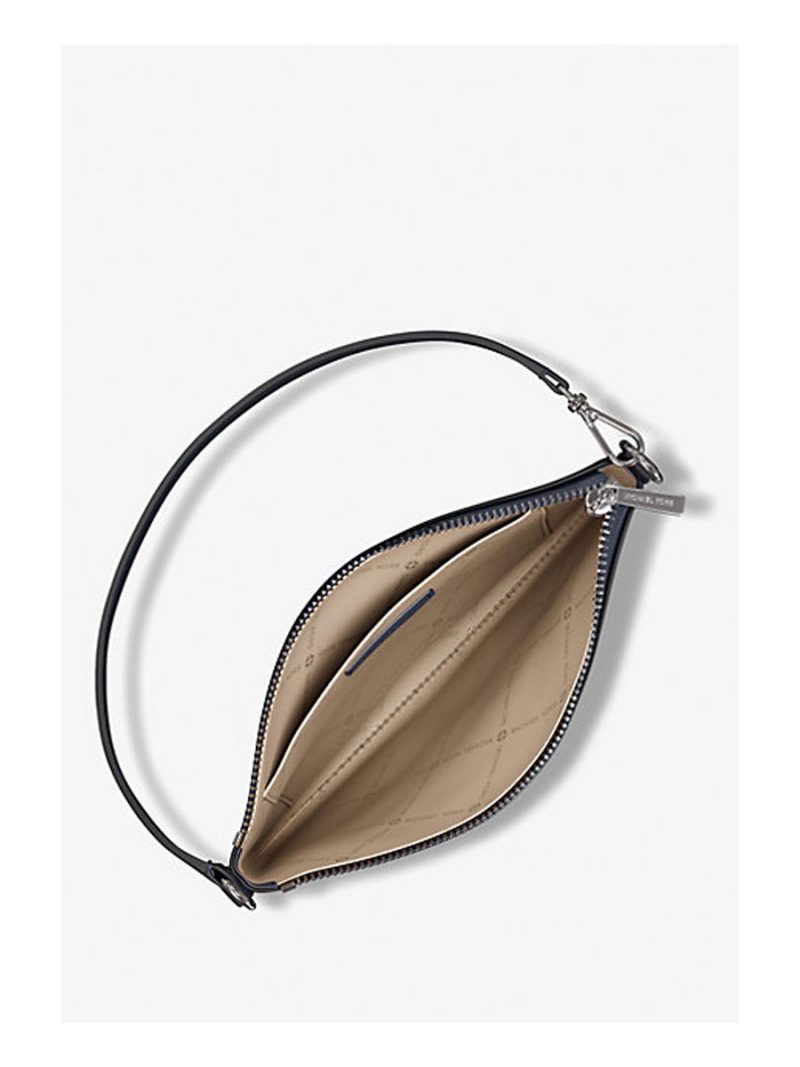 MICHAEL Michael Kors Jet Set Small Pebbled Leather Convertible Wristlet - Image 2