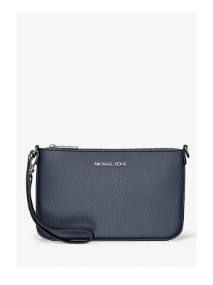 MICHAEL Michael Kors Jet Set Small Pebbled Leather Convertible Wristlet