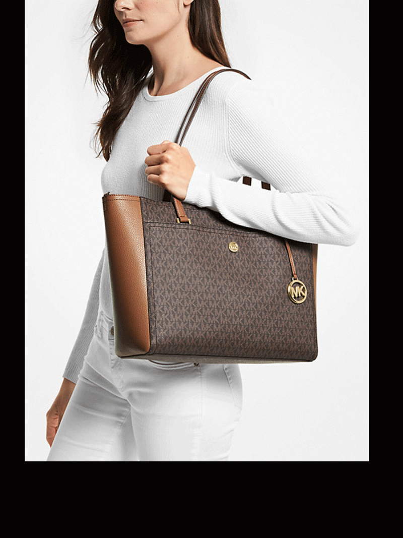 MICHAEL Michael Kors Maisie Large Logo 3-in-1 Tote Bag - Image 4