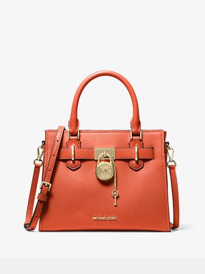 MICHAEL KORS Hamilton Small Leather Satchel