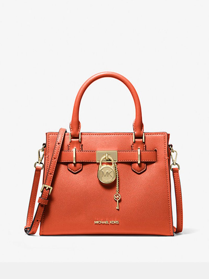 MICHAEL KORS Hamilton Small Leather Satchel