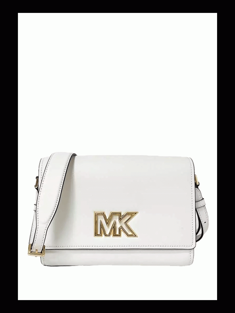 MICHAEL Michael Kors Mimi Medium Leather Messenger Bag (AS IS)
