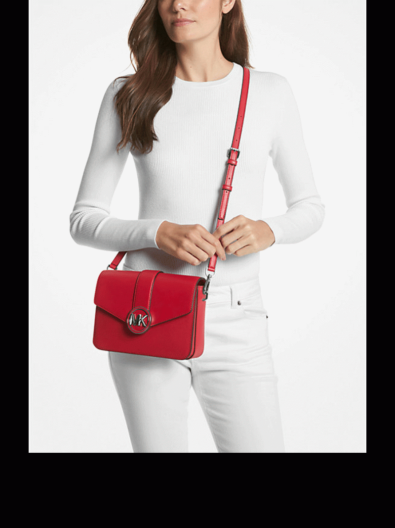 MICHAEL Michael Kors Carmen Medium Convertible Shoulder Bag - Image 3