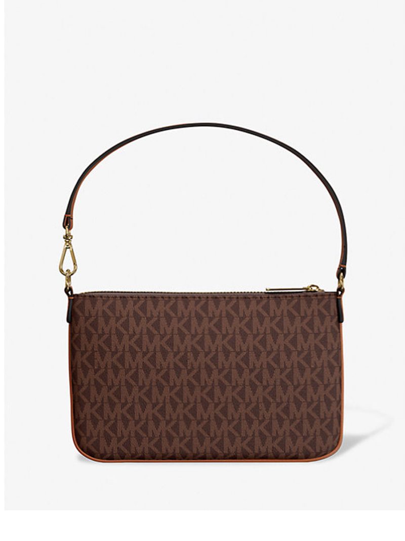 MICHAEL Michael Kors Jet Set Small Signature Logo Convertible Wristlet - Image 3