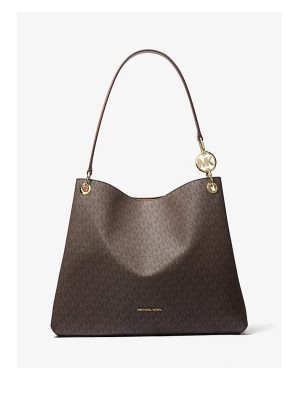 MICHAEL KORS Christina Large Signature Logo Shoulder Bag