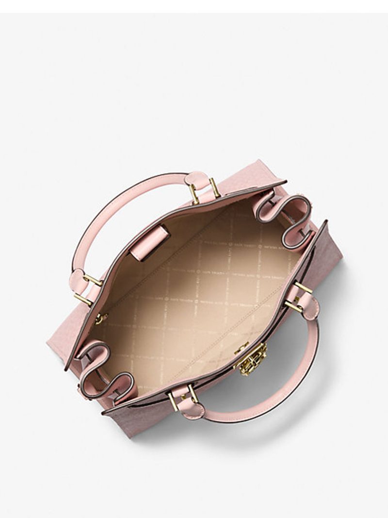 MICHAEL KORS Hamilton Medium Signature Logo Satchel - Image 2