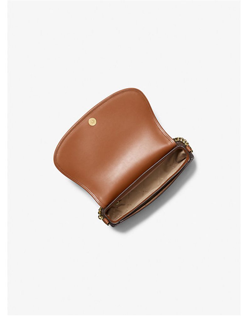 MICHAEL Michael Kors Mila Medium Signature Logo Messenger Bag - Image 2